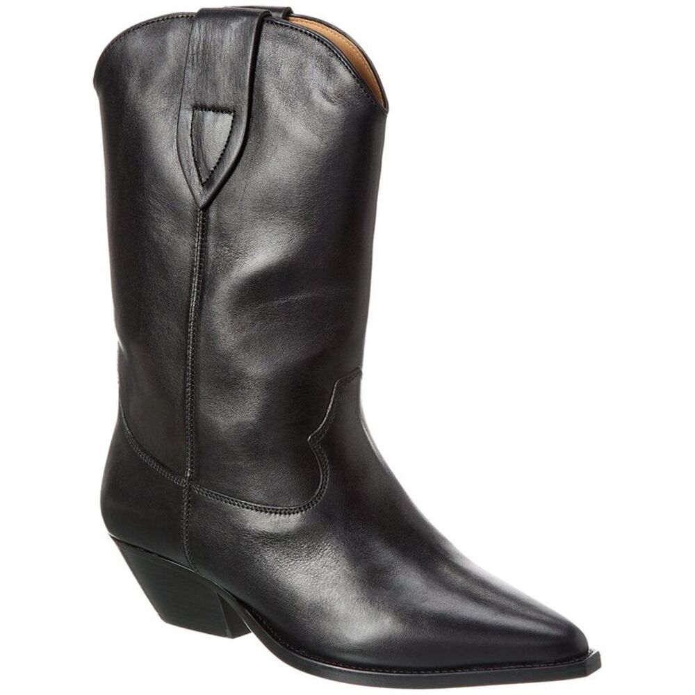 Isabel Marant Iconic Leather Boot, Black